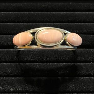Jay King DTR Pink Opal and Mosaic Opal Reversible Bracelet